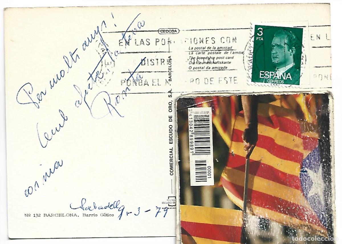 Postales: BARRIO GOTICO.- BARCELONA - Foto 2