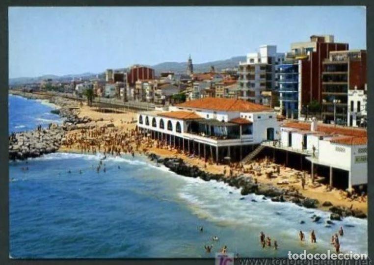 Postales: Premi&agrave; de Mar. *Vista parcial* Ed. C. y P. n&ordm; 464. Circulada.