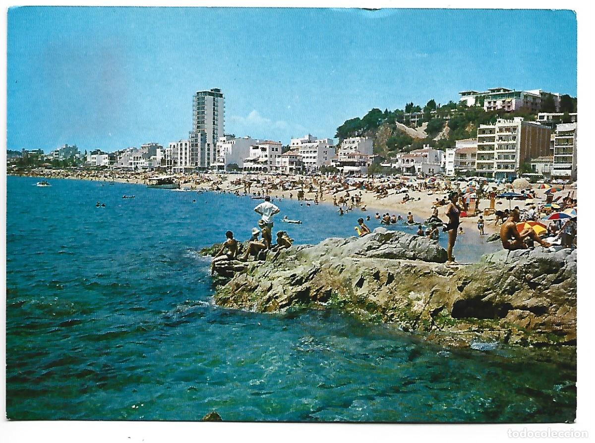 Postales: DETALLE DE LA PLAYA.- LLORET DE MAR - Foto 1
