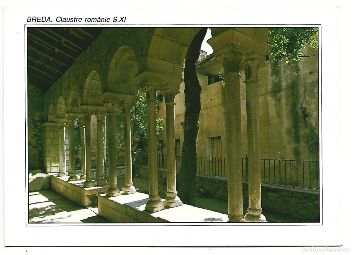 Postales: CLAUSTRE ROMANIC, SEGLE XI.- BREDA - Foto 1