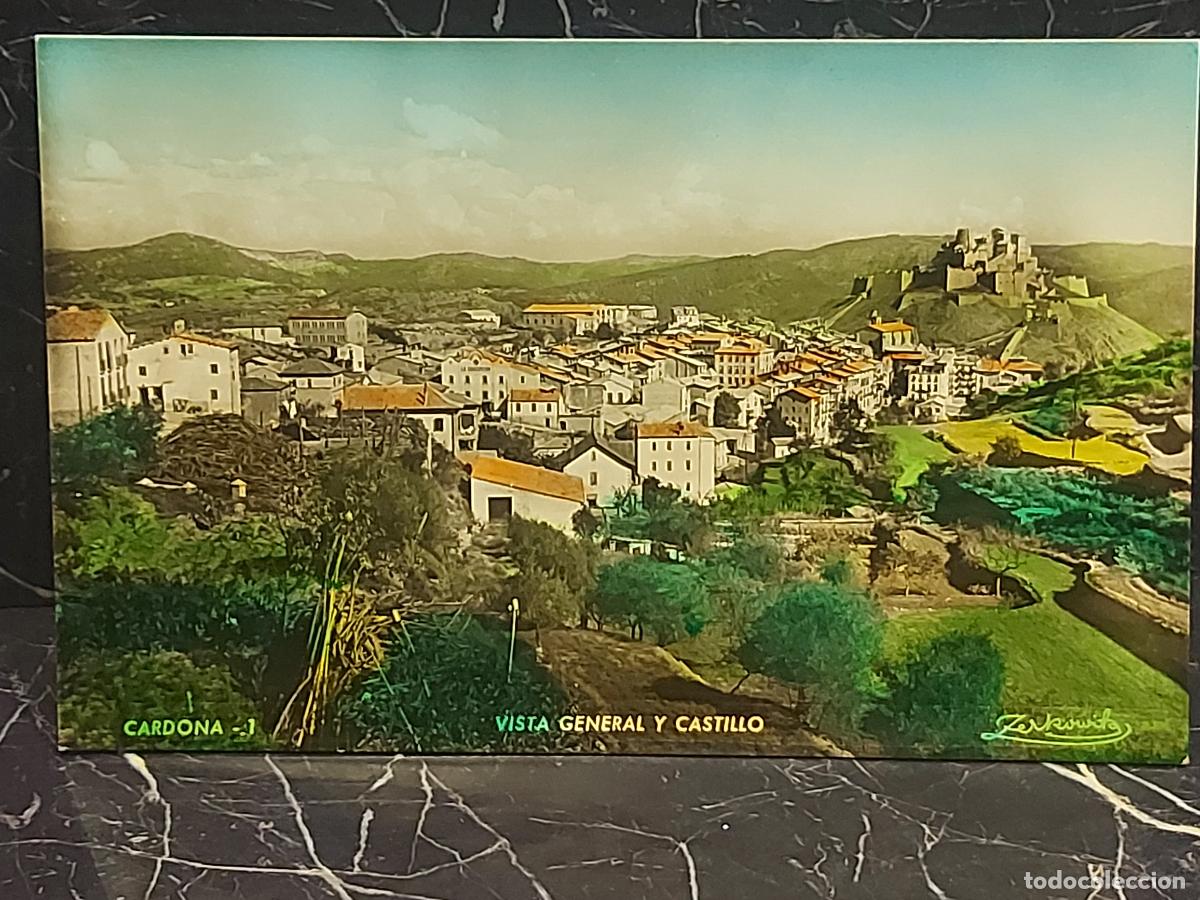 Postales: 1 / CARDONA / VISTA GENERAL Y CASTILLO / ED: A.ZERKOWITZ / SIN CIRCULAR - Foto 1