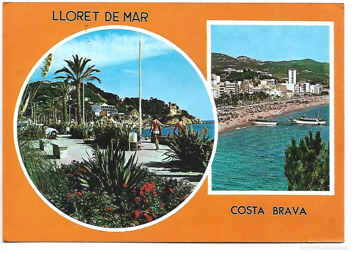Postales: COSTA BRAVA.- LLORET DE MAR / GIRONA - Foto 1