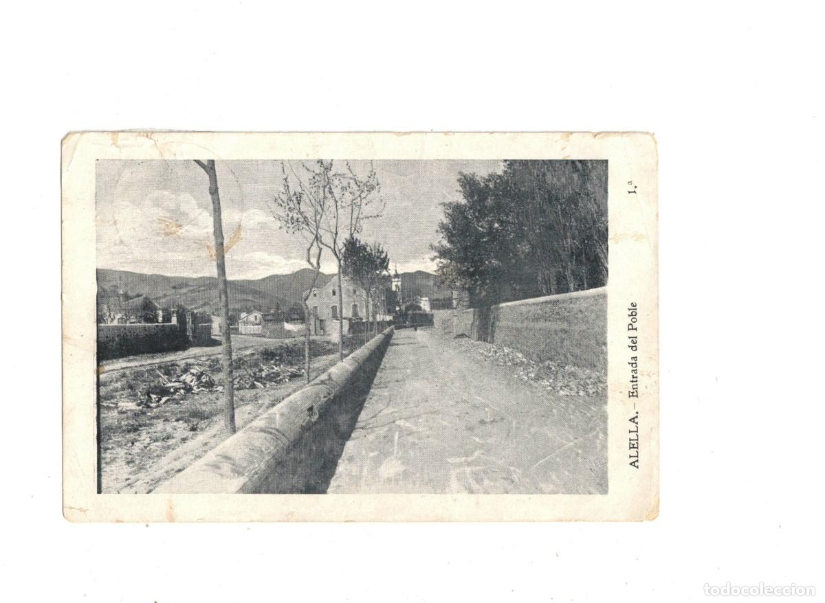 Postales: ALELLA. ENTRADA DEL POBLE - Foto 1