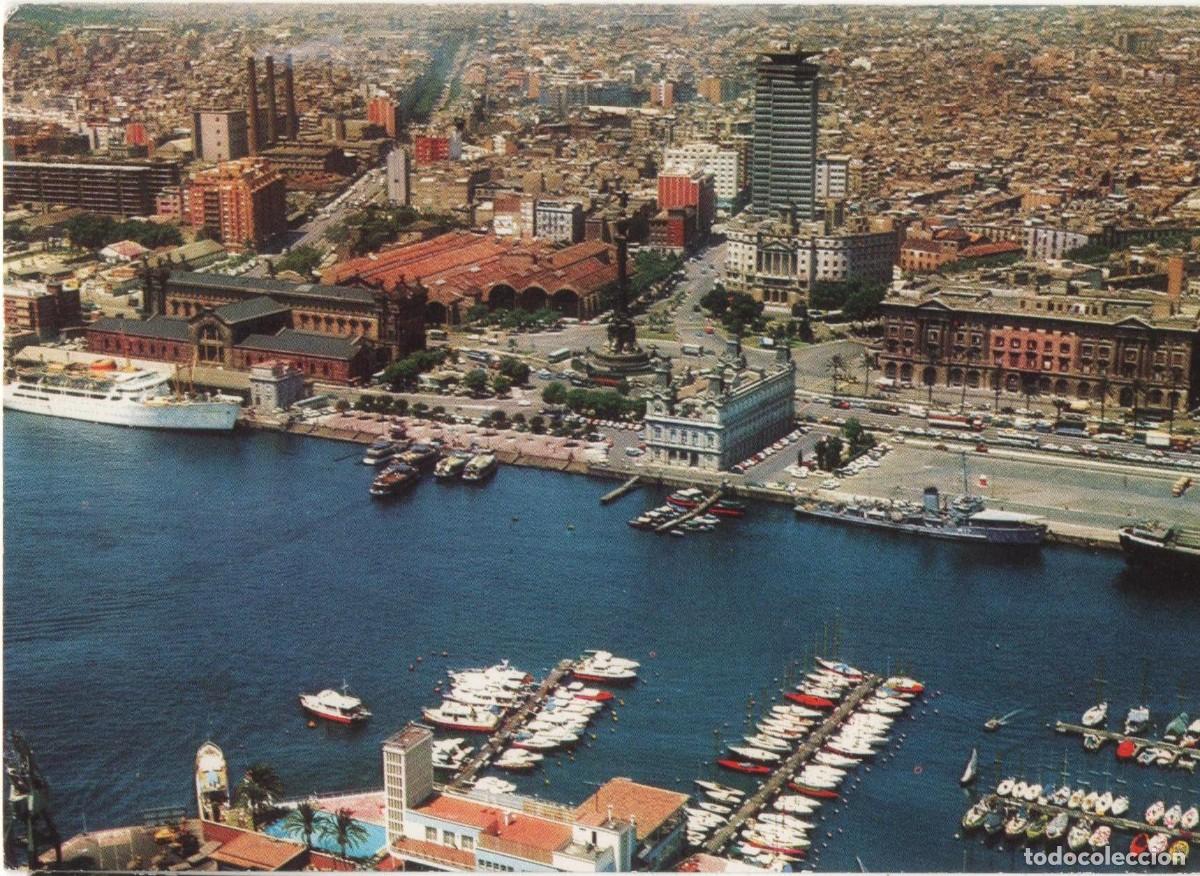 Postales: Barcelona-Puerto- Sin circular- - Foto 1