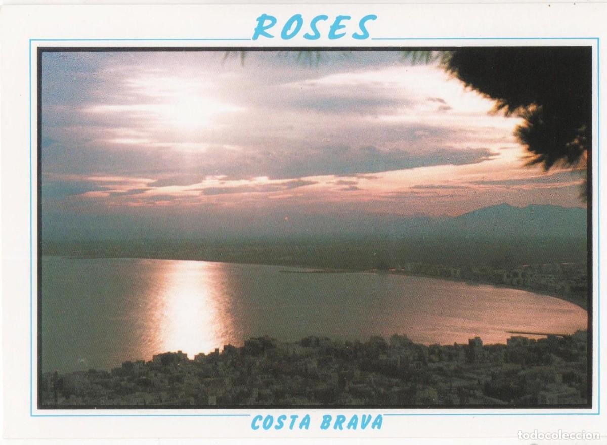 Postales: Girona-Rosas-circulada- - Foto 1