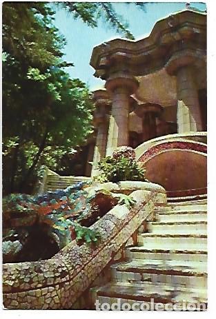 Postales: PARQUE GUELL / GUELL PARK.- BARCELONA - Foto 1