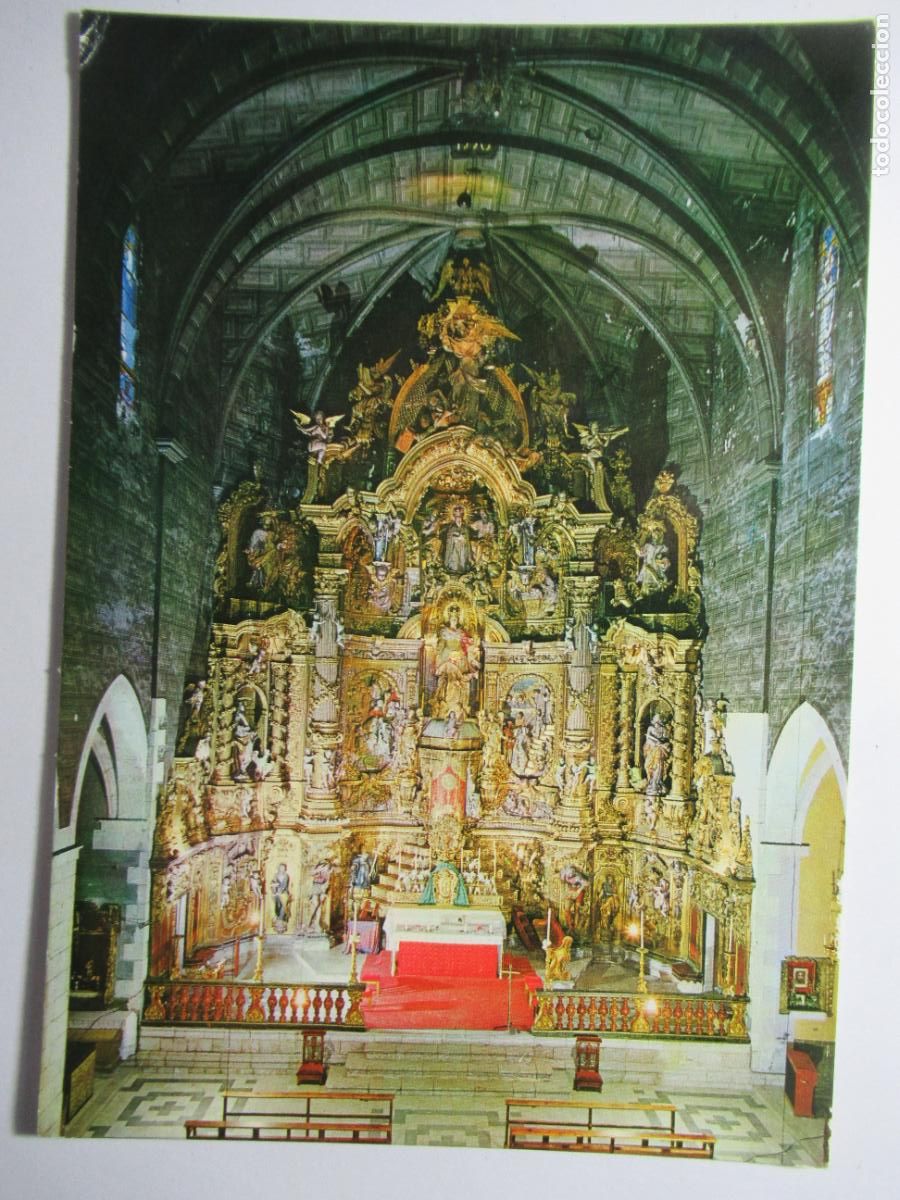 Postales: Cadaqu&eacute;s - Iglesia. retablo del altar mayor - Foto 1