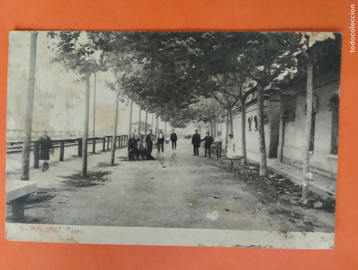 Postales: MALGRAT PASEO. THOMAS 5. - Foto 1