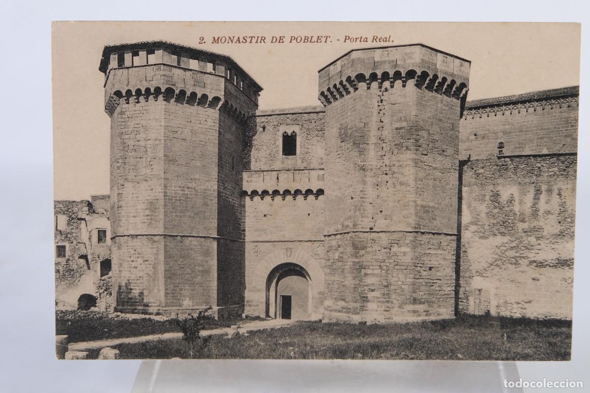 Postais: TARJETA POSTAL ANTIGUA MONASTIR DE POBLET
