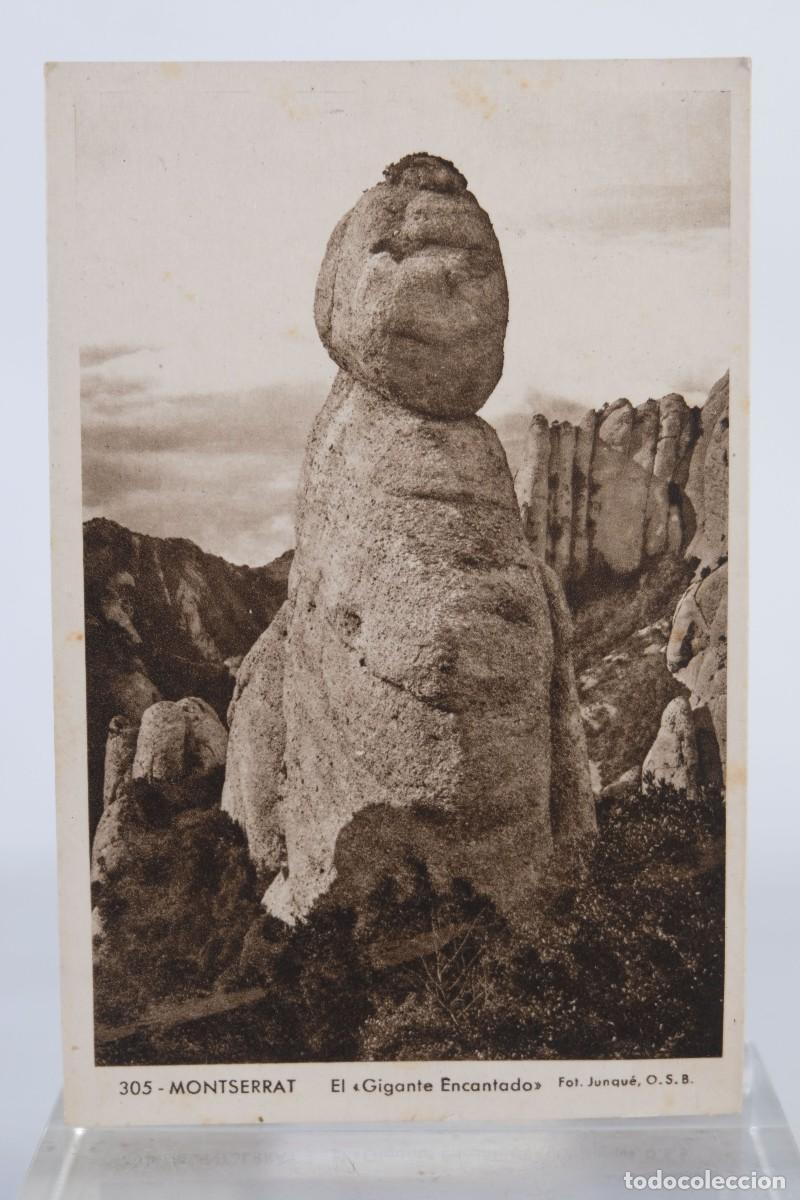 Postais: TARJETA POSTAL ANTIGUA MONTSERRAT EL GIGANTE ENCANTADO