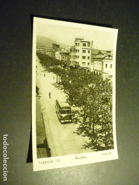 Postales: TARRASA BARCELONA RAMBLAS - Foto 1