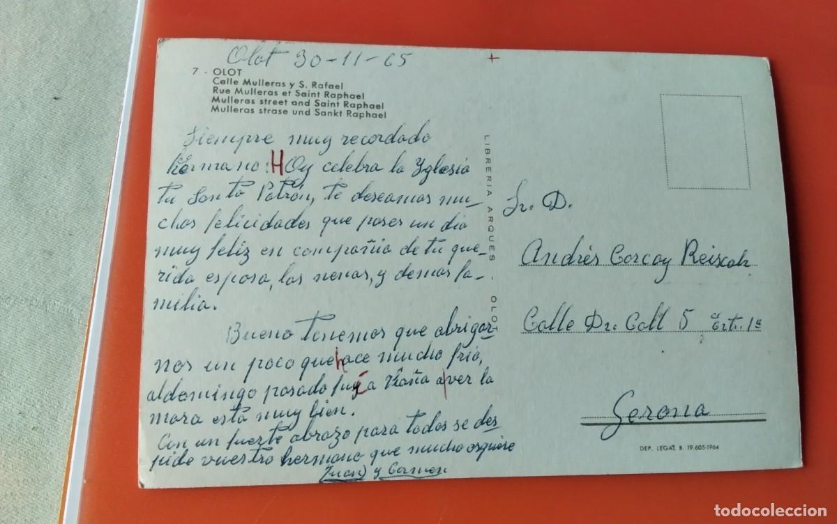 Postales: OLOT, POSTAL ANTIGUA - Foto 3