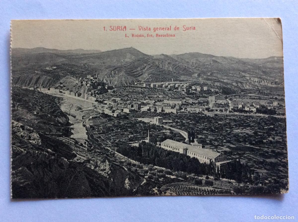 Postais: POSTAL ROISIN 1 JAIME RODERGAS VISTA GENERAL SURIA BARCELONA