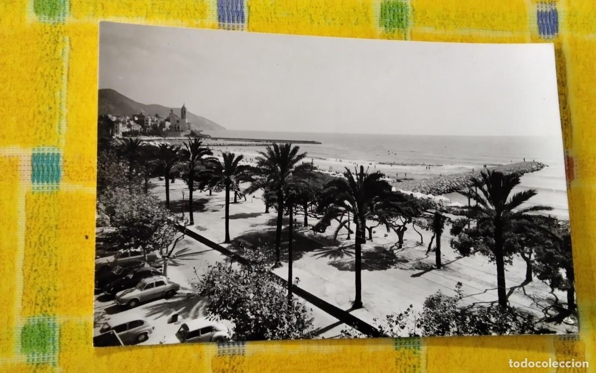 Postales: SITGES , POSTAL ANTIGUA , BLANCO Y NEGRO - Foto 2