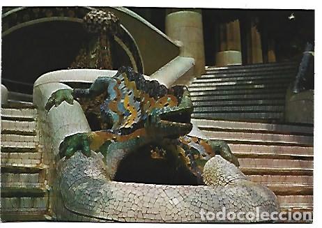 Postales: PARQUE GUELL.- BARCELONA - Foto 1