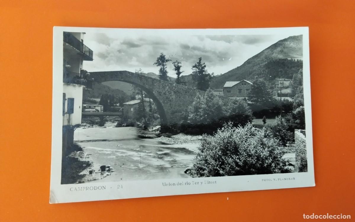 Postales: CAMPRODON , POSTAL ANTIGUA , BLANCO Y NEGRO - Foto 2