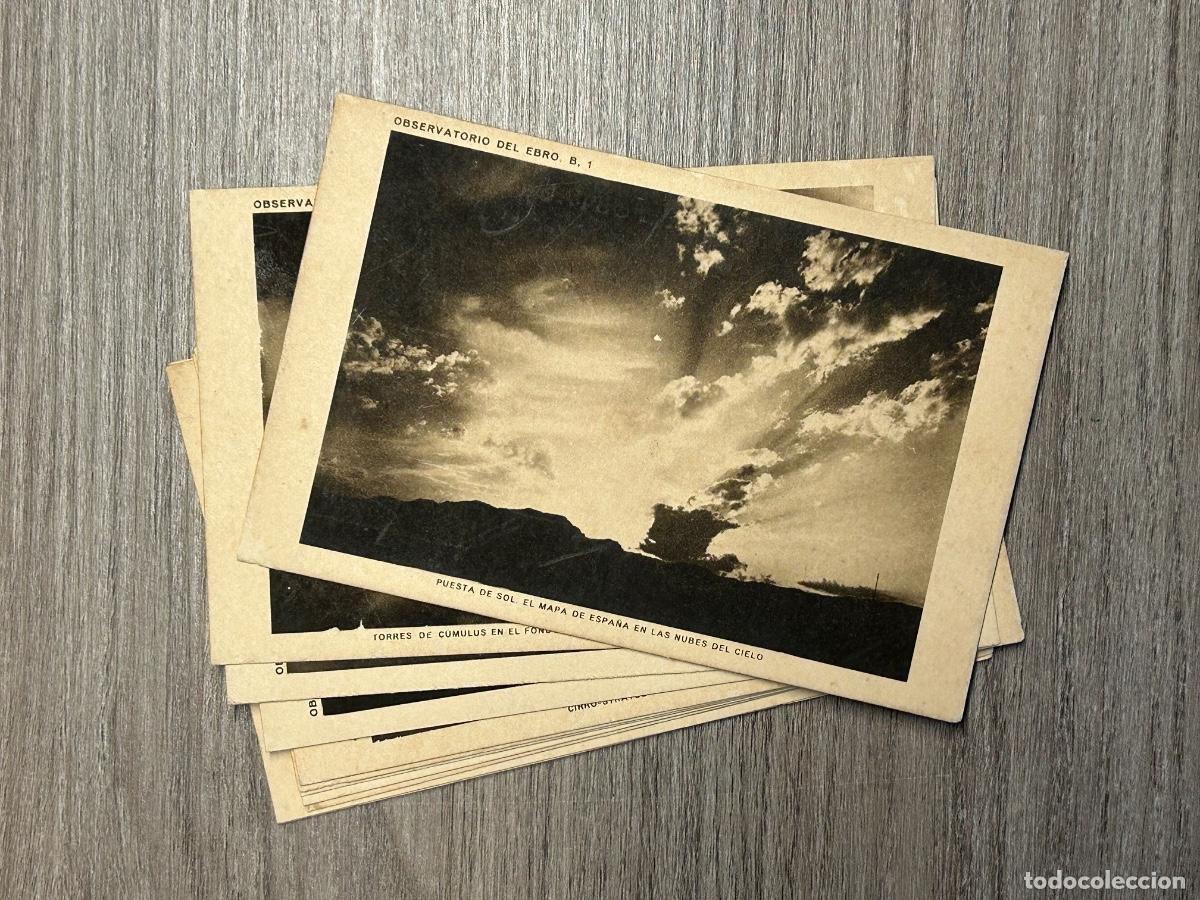 Postales: 12 Postales Observatorio del Ebro &ndash; Nubes &ndash; COMPLETA - Foto 1