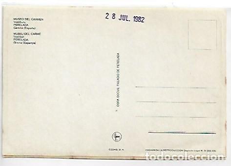 Postales: VESTIBULO, MUSEO DEL CARMEN.- PERELADA / GIRONA - Foto 2