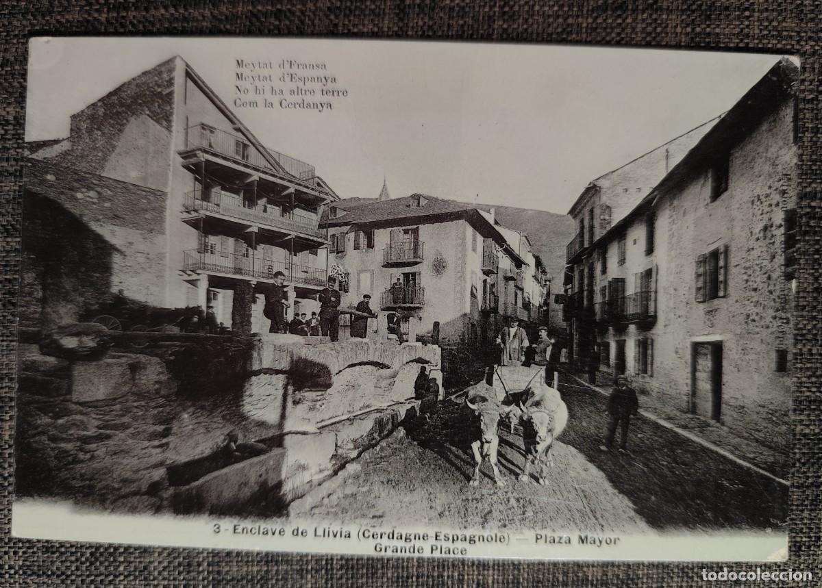 Postales: Ll&iacute;via - Pla&ccedil;a Major n. 3 - Foto 1