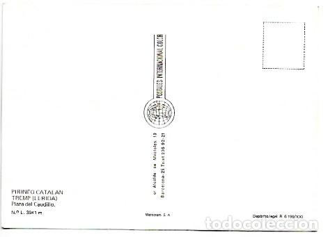 Postales: PLAZA DEL CAUDILLO.- TREMP / LLEIDA - Foto 2