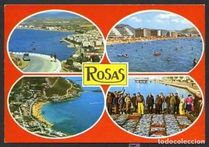 Postkarten: Roses. *Lugar de aguas tranquilas...*  Edc. Catal&aacute;n Ibarz n&ordm; 1194.  Nueva