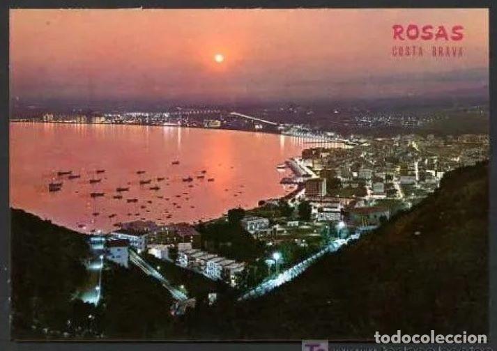 Postkarten: Roses. *Bello atardecer*  Edc. Foto Catal&aacute;n Ibarz n&ordm; 1100.  Nueva
