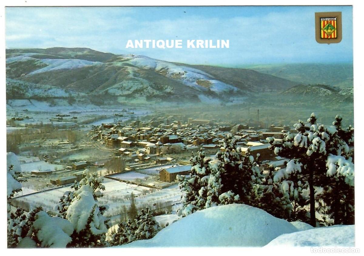 Cartoline: SEO D'URGELL Nº 3 VISTA GENERAL / ESCUDO DE ORO / SIN FRANQUEAR