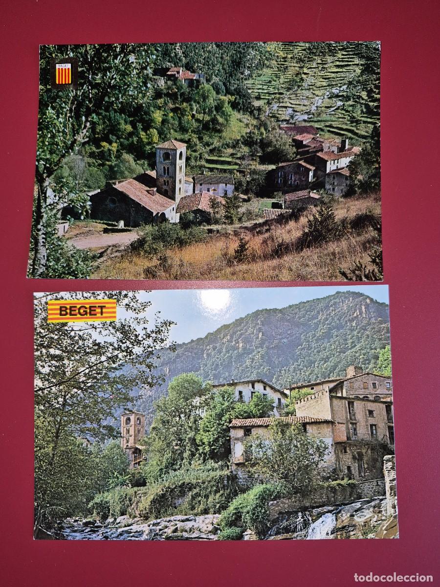 Postales: 2 postales de Beget (Girona) - Foto 1