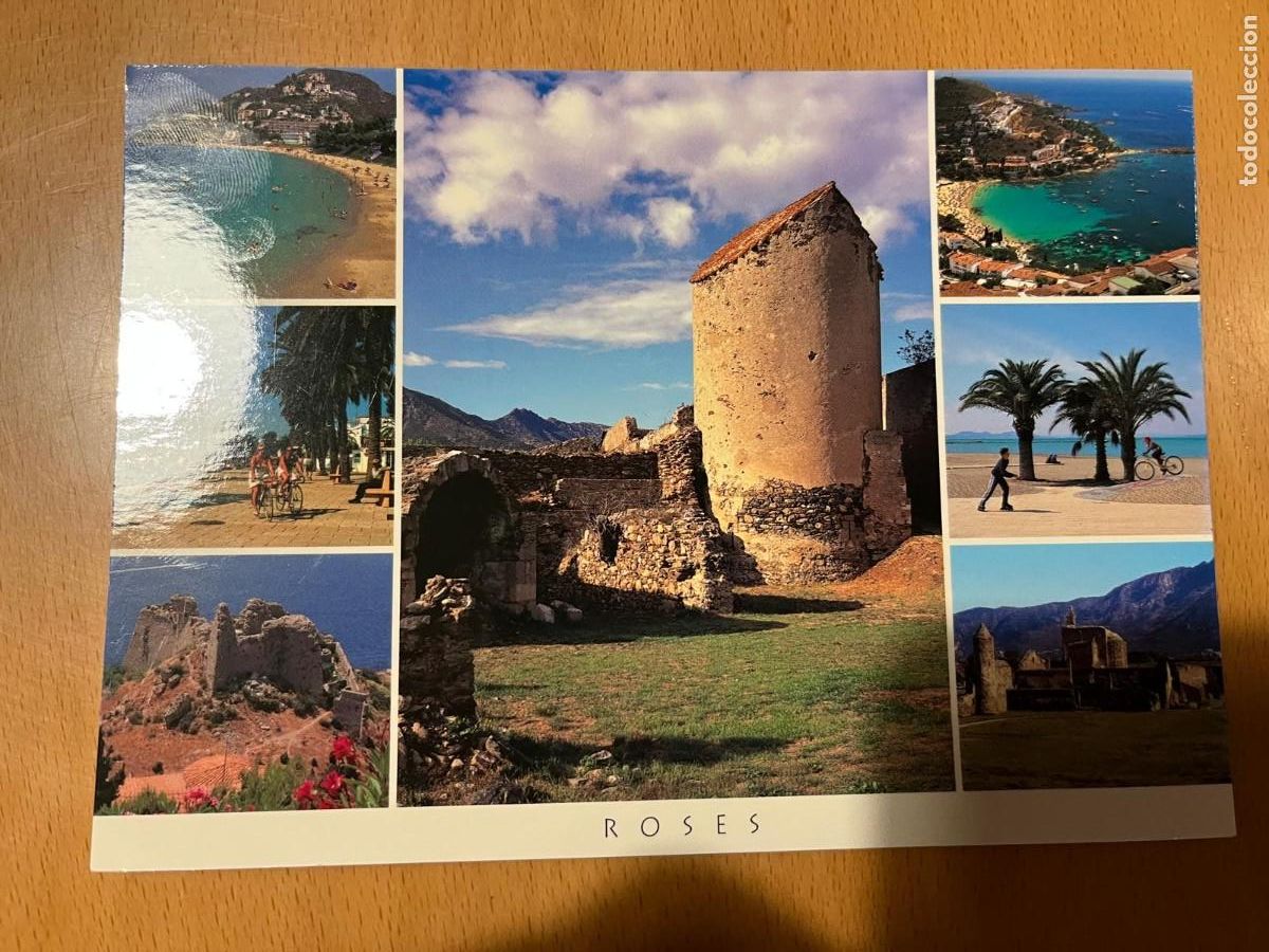 Postales: ROSES GIRONA COSTA BRAVA SIN CIRCULAR - Foto 1
