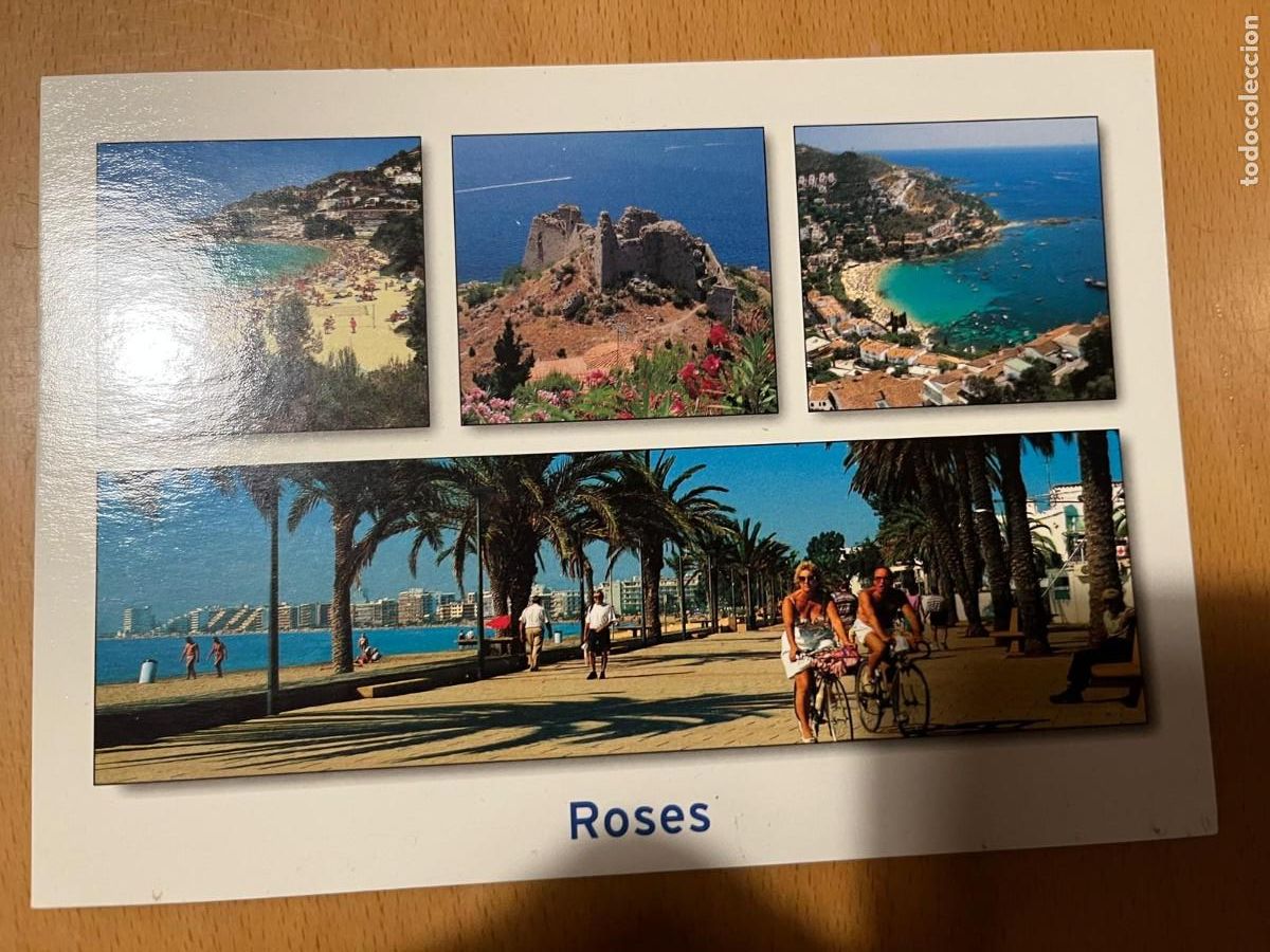 Postales: ROSES GIRONA COSTA BRAVA SIN CIRCULAR - Foto 1
