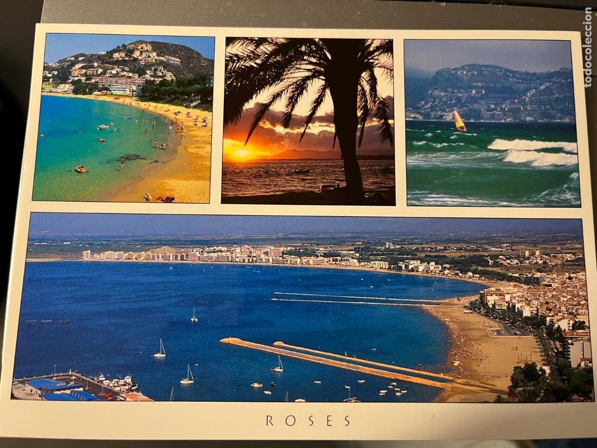 Postales: ROSES GIRONA COSTA BRAVA SIN CIRCULAR - Foto 1