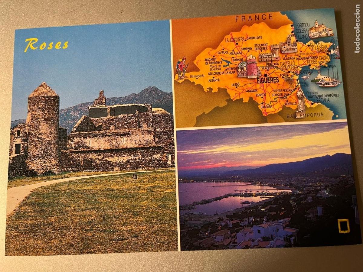 Postales: ROSES GIRONA COSTA BRAVA SIN CIRCULAR - Foto 1
