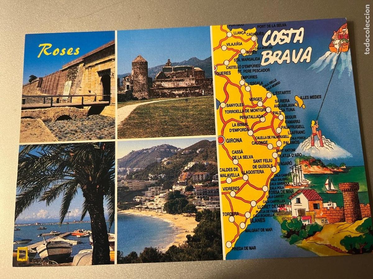Postales: ROSES GIRONA COSTA BRAVA SIN CIRCULAR - Foto 1