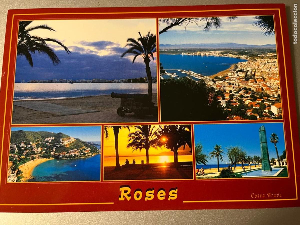 Postales: ROSES GIRONA COSTA BRAVA SIN CIRCULAR - Foto 1