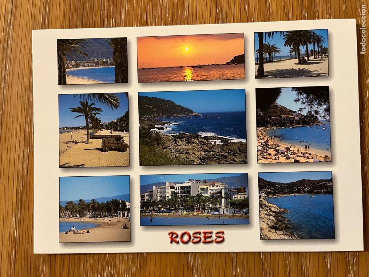 Postales: ROSES GIRONA COSTA BRAVA SIN CIRCULAR - Foto 1