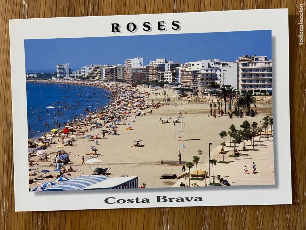 Postales: ROSES GIRONA COSTA BRAVA SIN CIRCULAR - Foto 1