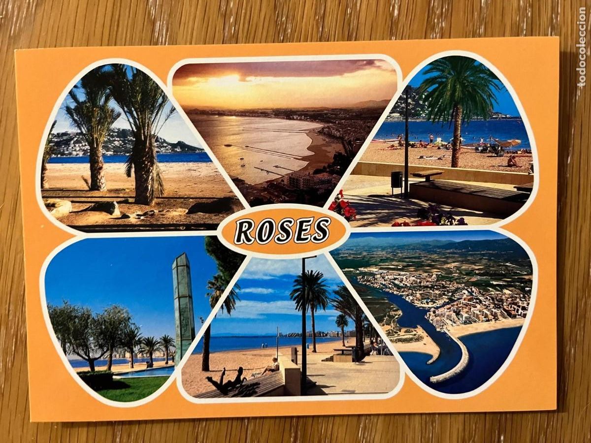 Postales: ROSES GIRONA COSTA BRAVA SIN CIRCULAR - Foto 1