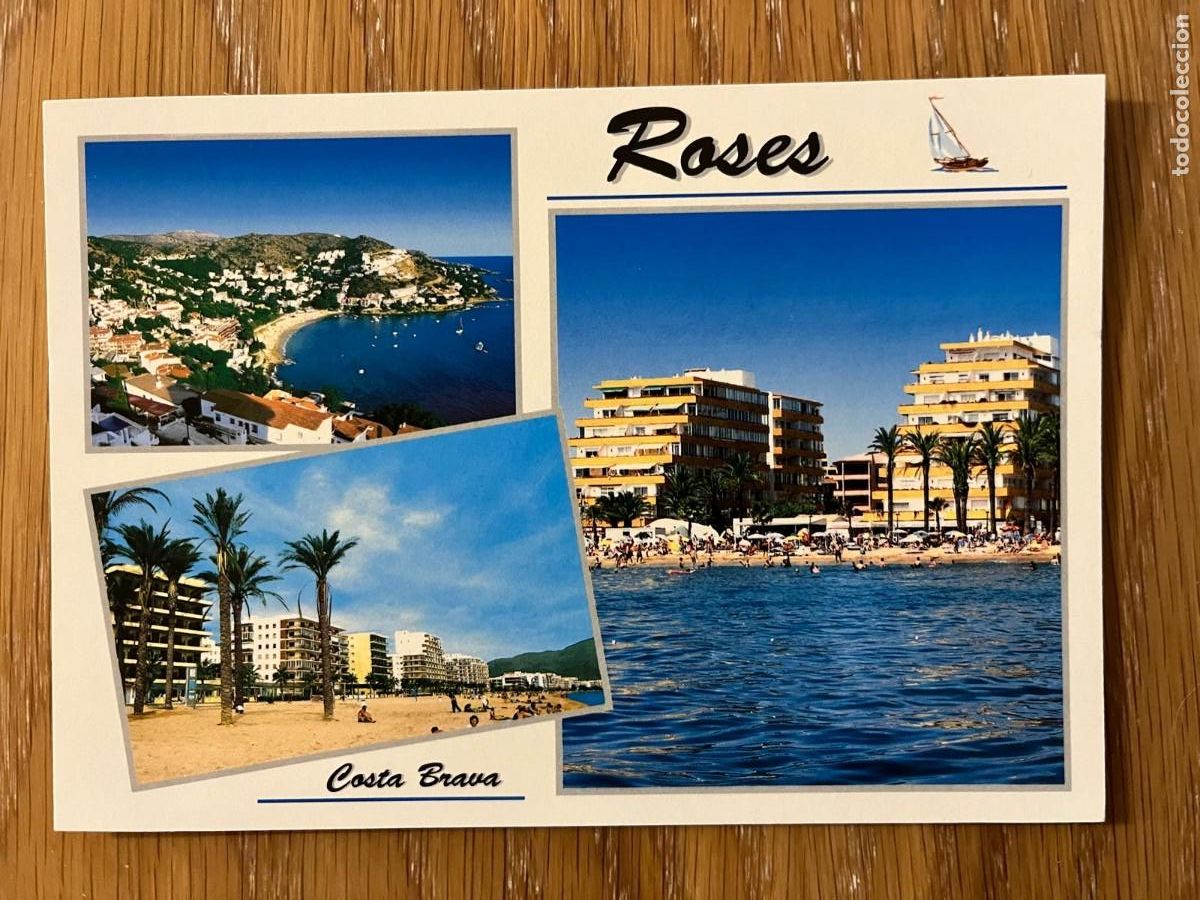 Postales: ROSES GIRONA COSTA BRAVA SIN CIRCULAR - Foto 1