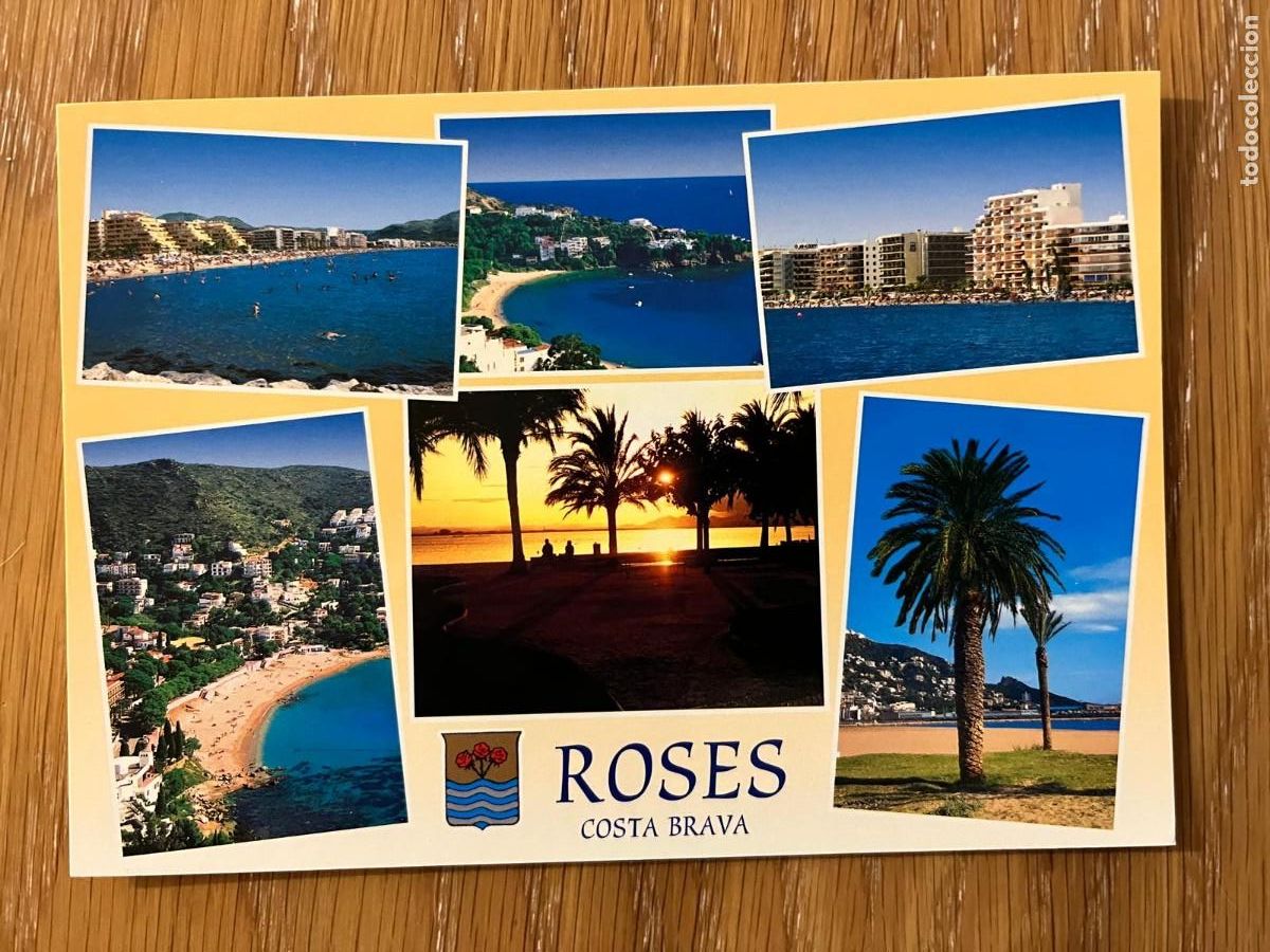Postales: ROSES GIRONA COSTA BRAVA SIN CIRCULAR - Foto 1