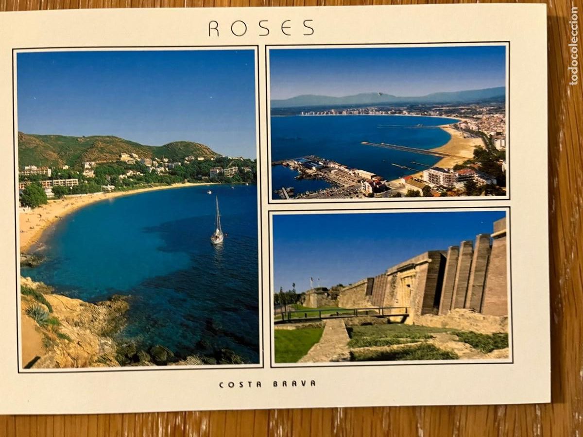 Postales: ROSES GIRONA COSTA BRAVA SIN CIRCULAR - Foto 1