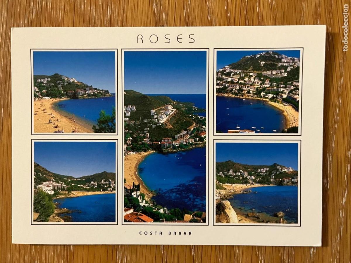 Postales: ROSES GIRONA COSTA BRAVA SIN CIRCULAR - Foto 1