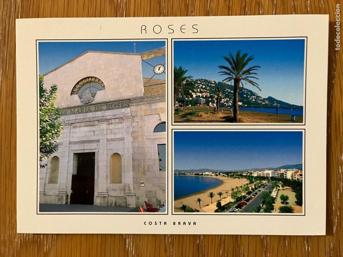 Postales: ROSES GIRONA COSTA BRAVA SIN CIRCULAR - Foto 1