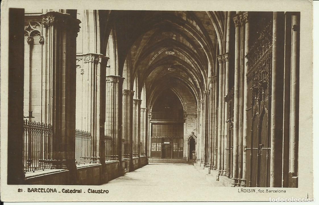 Postales: Barcelona - Catedral - Claustro - Foto 1