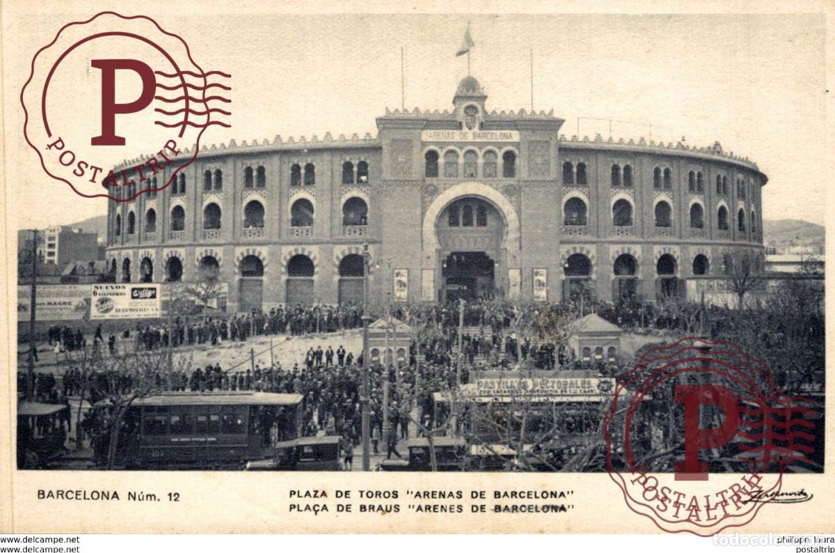Postales: BARCELONA. PLAZA DE TOROS - Foto 1