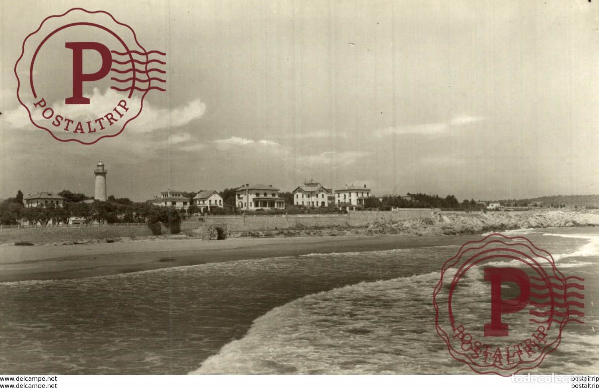 Postkarten: VILLANUEVA Y LA GELTRU BARCELONA - PLAYA DEL FARO. FOTOGRAFICA
