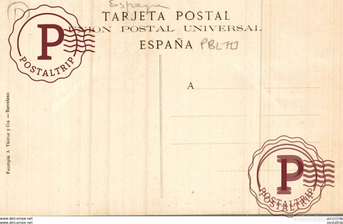 Postales: BARCELONA - PARQUE PASEO DE LOS TILOS - Foto 2