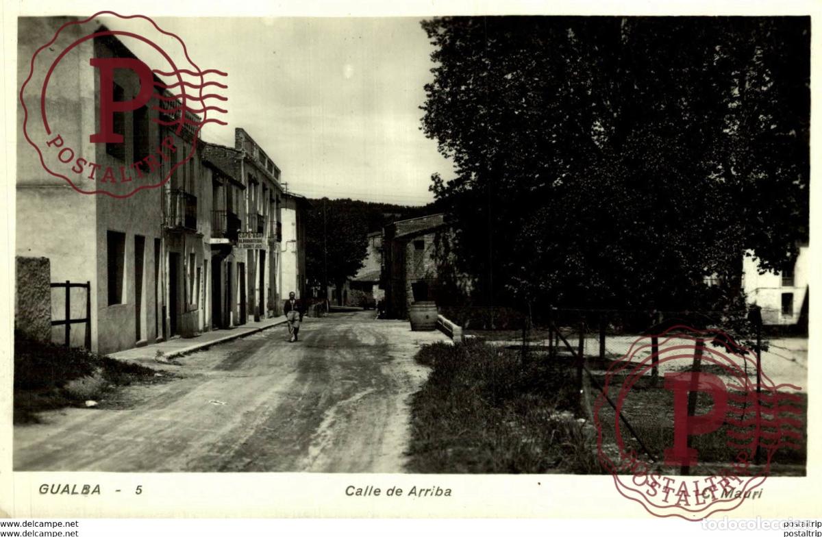 Postales: GUALBA CALLE DE ARRIBA - Foto 1