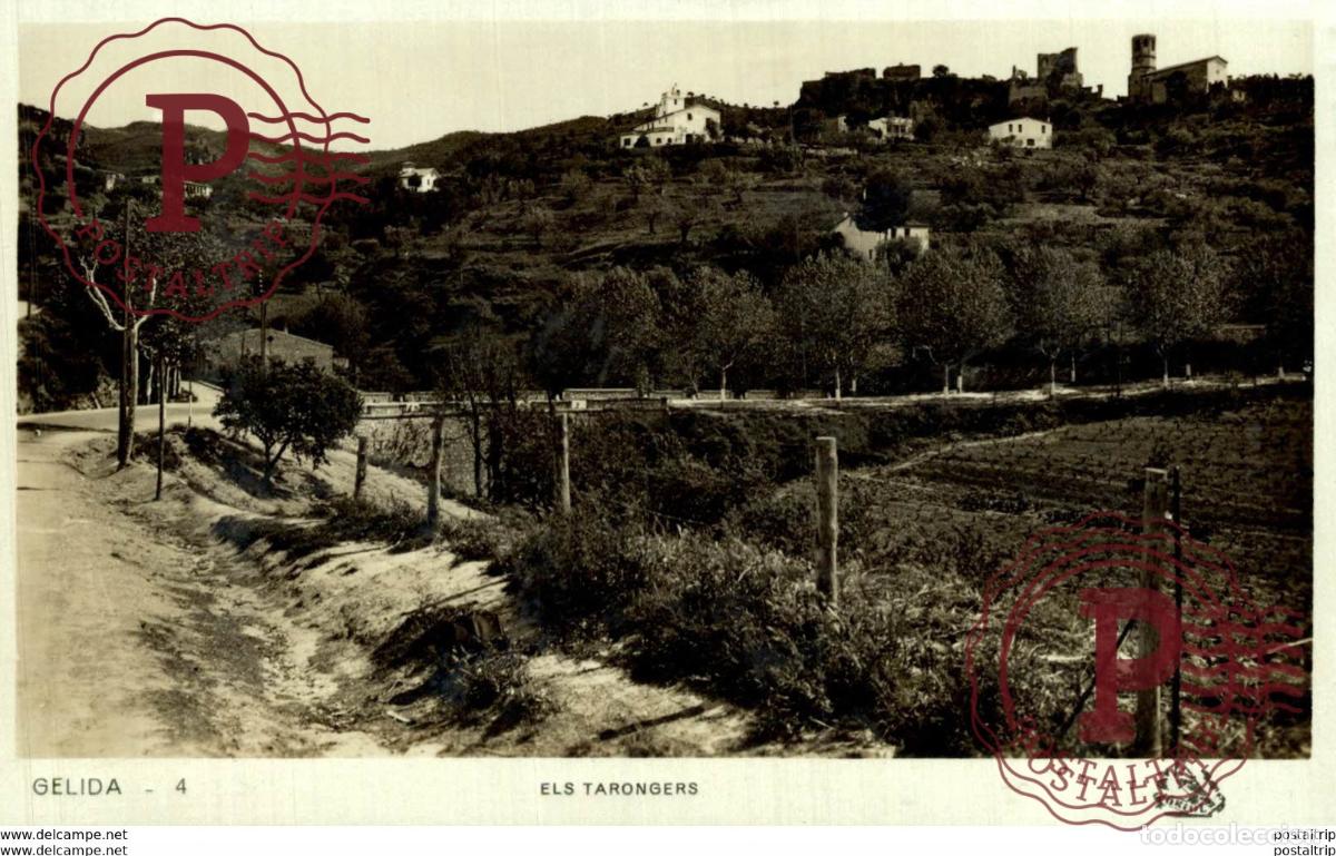 Postales: GELIDA ELS TARONGERS - Foto 1
