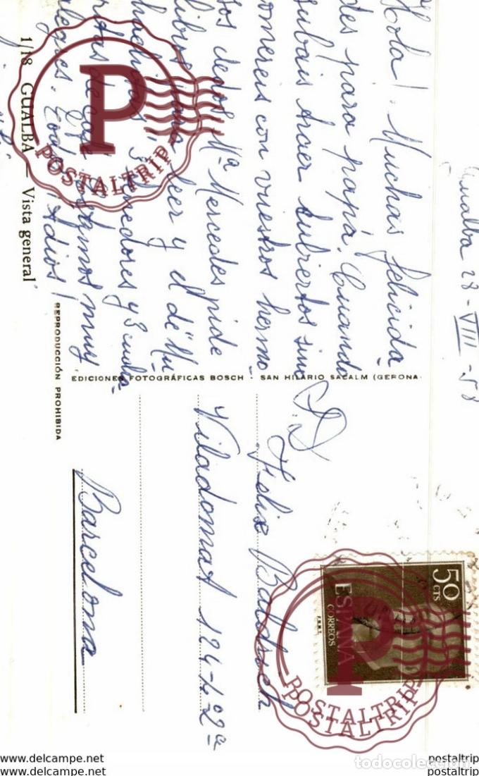 Postales: GUALBA VISTA PARCIAL - Foto 2