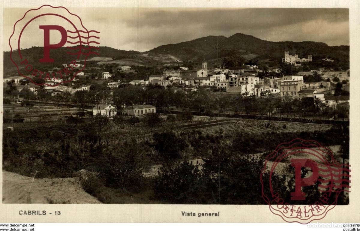 Postales: CABRILS VISTA GENERAL - Foto 1
